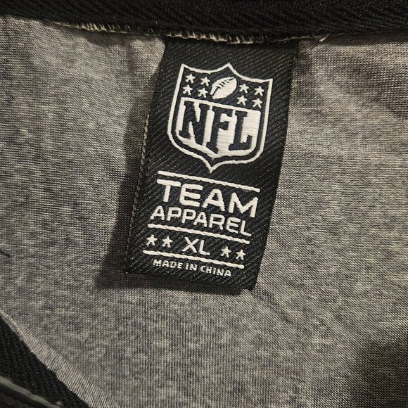 🔆3 for $20! Men's NFL Team Apparel Quarter-Zip Pullover - Picture 4 of 5